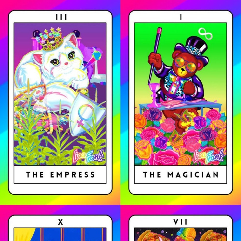 Lisa Frank Tarot Cards LAST ONE